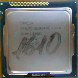 Процессор Intel Celeron G1610 (2x2.6GHz /L3 2048kb) SR10K s.1155 (Лобня)