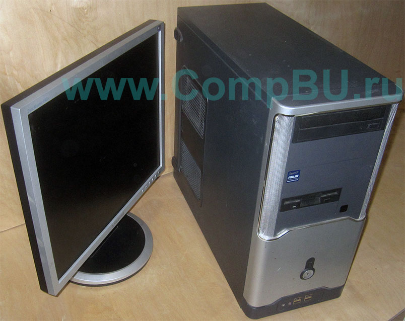 Комплект: четырёхядерный компьютер с 4Гб памяти и 19 дюймовый ЖК монитор (Лобня)